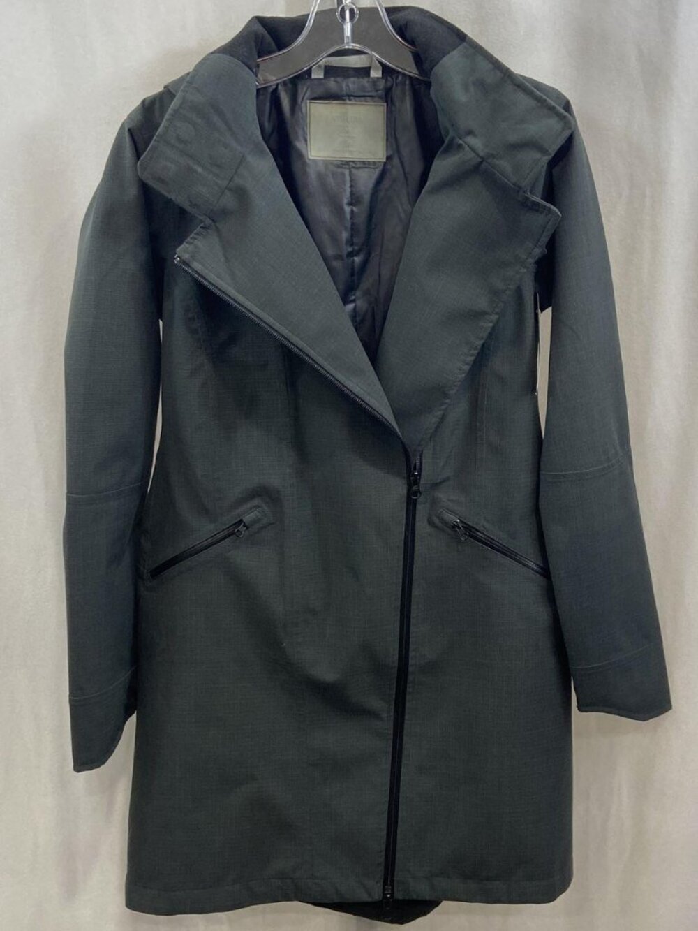 Athleta Women's XS Dark Gray Rain Jacket